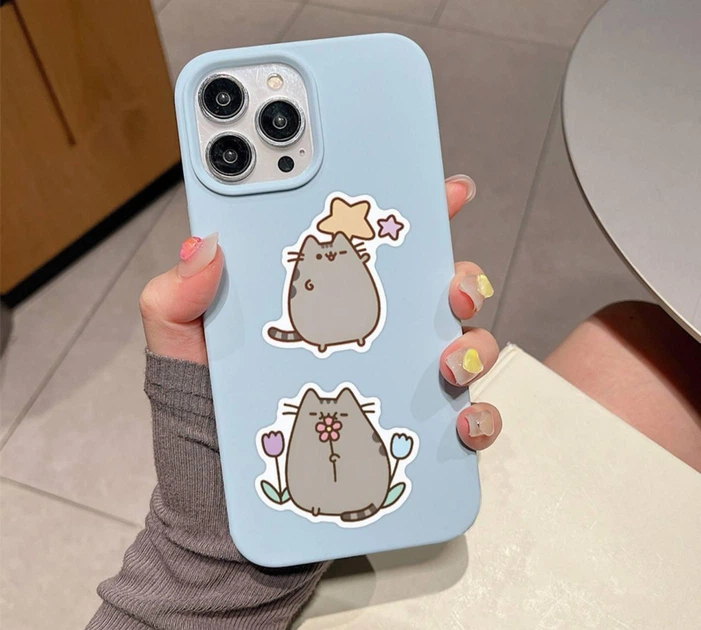 Набір наклейок, наліпок стікерів кота Пушина, Стікерпак Pusheen, 57 шт - Фото 6 Набір наклейок, наліпок стікерів кота Пушина, Стікерпак Pusheen, 57 шт - изображение 6