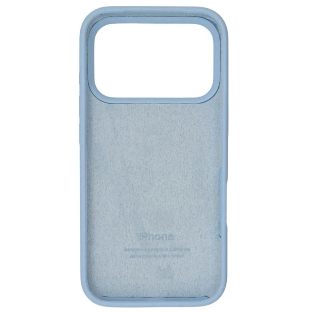 Чехол Fiji Silicone Case для Apple iPhone 17 Pro Max бампер накладка Soft Touch с микрофиброй Lavender Grey - Фото 2 Чехол Fiji Silicone Case для Apple iPhone 17 Pro Max бампер накладка Soft Touch с микрофиброй Lavender Grey - изображение 2