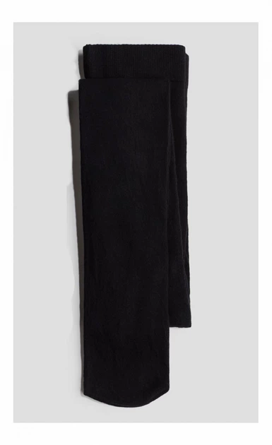 Колготки хлопковые однотонные для девочки H&M 0293510-040 134-140 см (8-10 years) Черный - Фото 1 Колготки хлопковые однотонные для девочки H&M 0293510-040 134-140 см (8-10 years) Черный - изображение 1