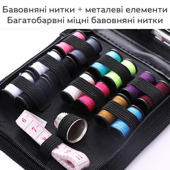 Портативный набор для шитья (54 предмета) X177 - изображение 2