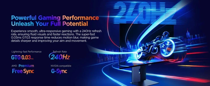 Монитор KOORUI S2721XO OLED 240 Hz 0.03ms (S2721XO) EU - изображение 14