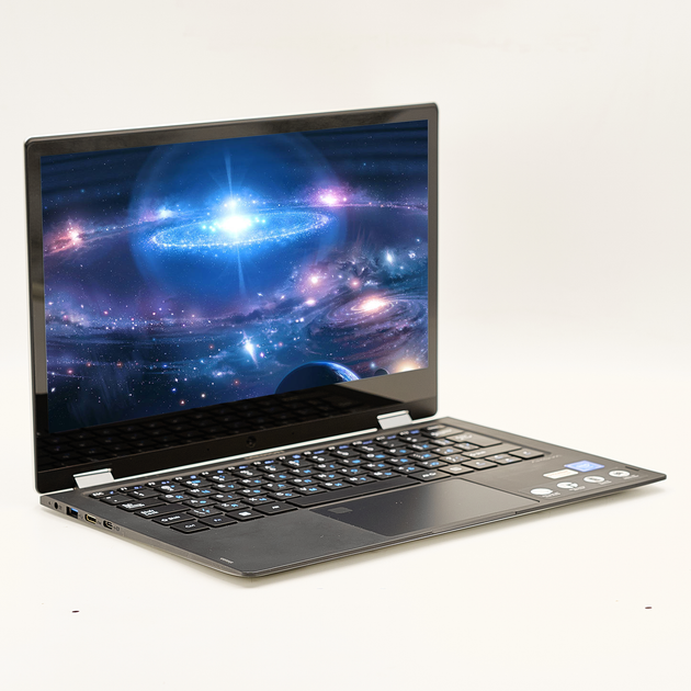 Ноутбук-планшет 13,3" Medion (Lenovo Group) E3224 Intel RAM 8 ГБ SSD 512 ГБ Intel Graphics Металевий корпус б/в Win10 (4733) - изображение 2