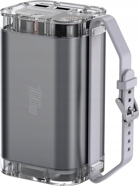 УМБ 4smarts Lucid Ultra 40000 mAh 100W Gray (4252011904518) - зображення 1
