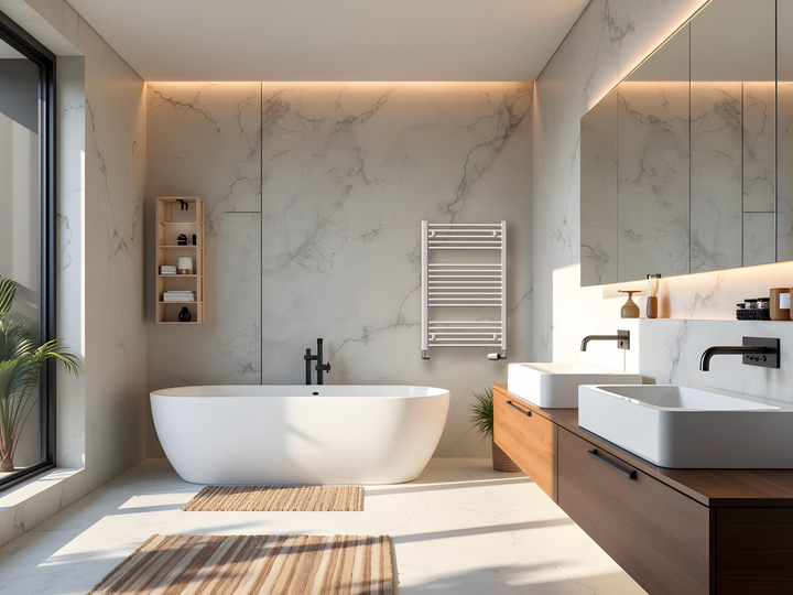 Suszarka do ręczników Koralux Linear Classic 600x900 W - obraz 2