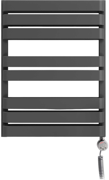 Сушарка для рушників електрична Terma Warp T Bold Чорна (WLLWB065050 KMGRE8MEGU) - зображення 1