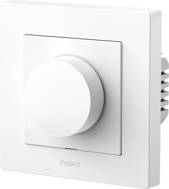 Димер світла з поворотною ручкою Aqara Dimmer Switch H2 EU Білий (KD-R01D) - зображення 1