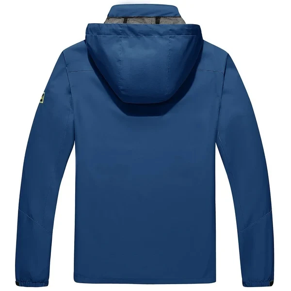Чоловіча куртка ветровка синя 2XL - зображення 2