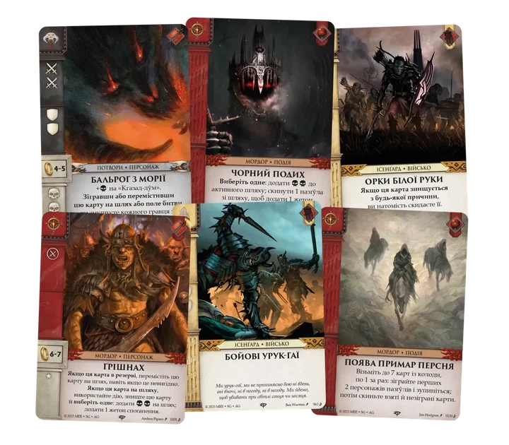 Настольная игра Geekach – Война Кольца. Карточная игра - Против тени (War of the Ring: The Card Game – Against the Shadow) - изображение 5