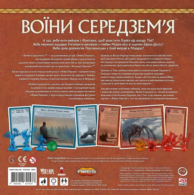 Настольная игра Geekach – Война Кольца. Воины Средиземья (War of the Ring: Warriors of Middle-earth) - изображение 3