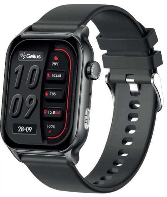 Смарт-годинник Gelius Amazwatch Light GP-SW015 Black - Фото 6 Смарт-годинник Gelius Amazwatch Light GP-SW015 Black - изображение 6