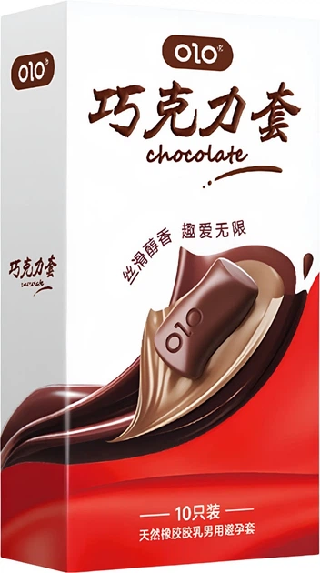 Презервативи OLO Chocolate Ультратонкі з ароматом і смаком шоколаду 10 шт (ROZ6501053681) - Фото 1 Презервативи OLO Chocolate Ультратонкі з ароматом і смаком шоколаду 10 шт (ROZ6501053681) - зображення 1