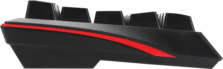 Klawiatura przewodowa Marvo KG962G Hecate 61R Jixian Red USB Black (KG962G EN-R) - obraz 4