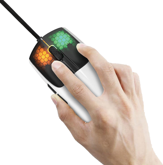 Mysz Marvo M727 Capo 50 USB White (6932391930120) - obraz 7