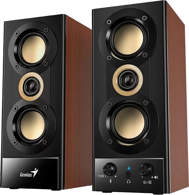 Акустична система Genius SP-HF800BT Black-Wood (31730051401) - зображення 3