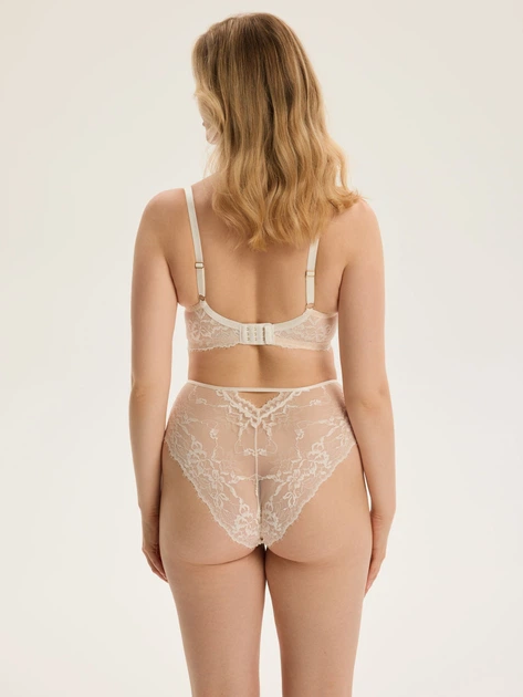Бюстгальтер з кісточками мереживний Esotiq Cloe 43533-01X 85E Білий (5903972712559) - зображення 4