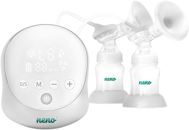 Молоковідсмоктувач електричний Neno Due двофазний (5902479671949) - зображення 1