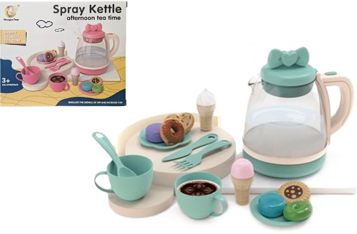 Кухонний набір для гри Swede чайний сервіз з електричним чайником (5902496212750) - зображення 2