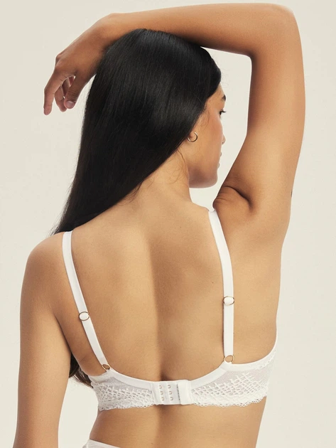 Biustonosz do karmienia Esotiq Caris 43657-00X 75F Biały (5903972638996) - obraz 2