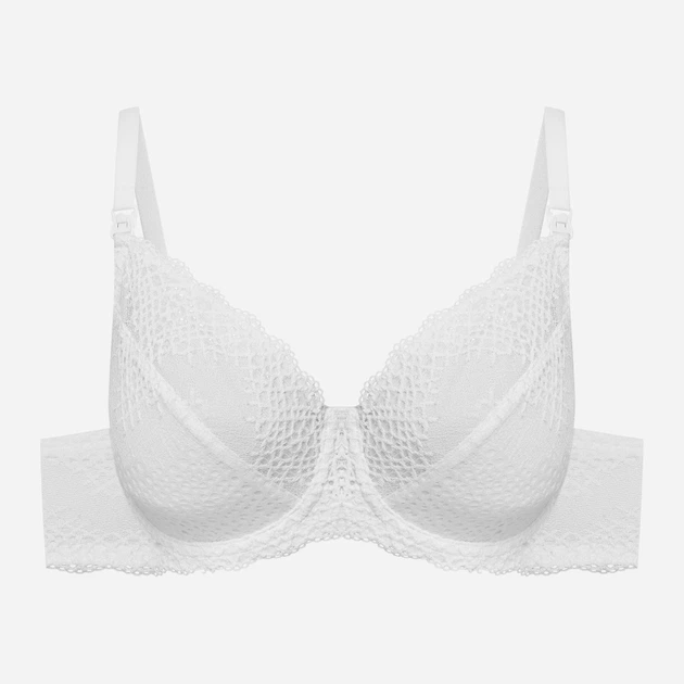 Biustonosz do karmienia Esotiq Caris 43657-00X 75F Biały (5903972638996) - obraz 7