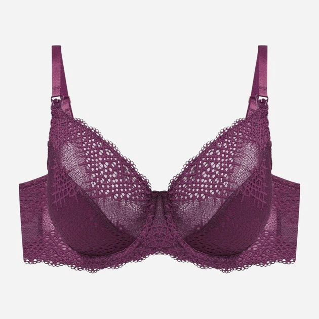 Biustonosz do karmienia Esotiq Caris 43657-93X 80D Bordowy (5903972664346) - obraz 7