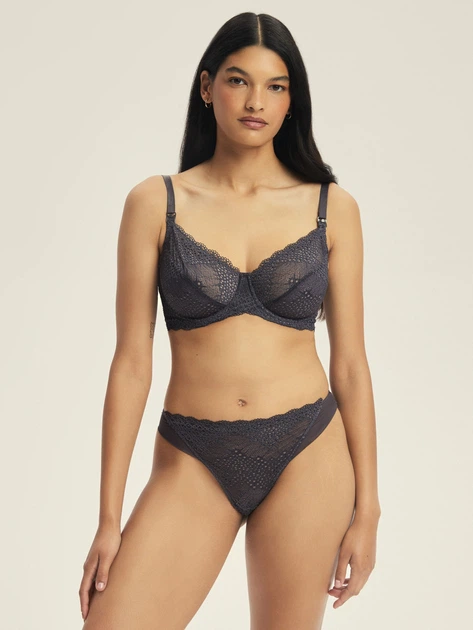 Biustonosz do karmienia Esotiq Caris 43657-90X 70G Szary (5903972639252) - obraz 3