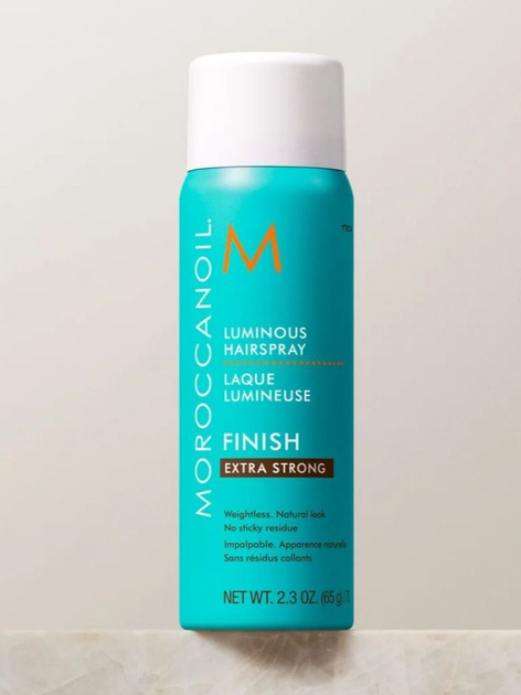 Lakier do włosów Moroccanoil Luminous Extra Strong Finish ekstra mocne utrwalenie 75 ml (7290015877848) - obraz 3