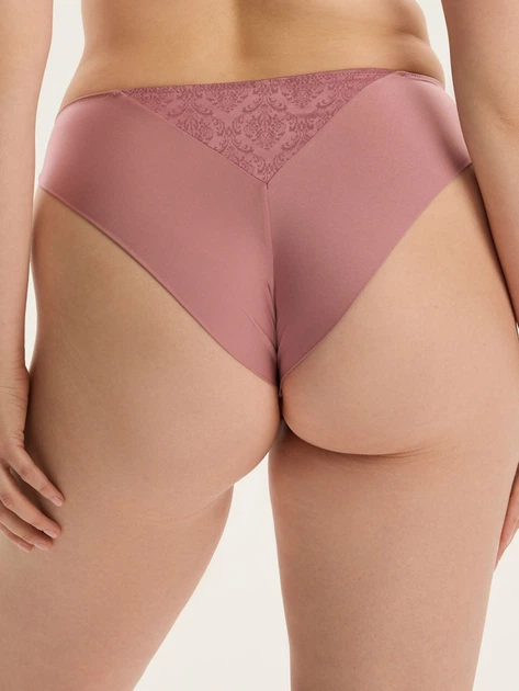 Трусики бразиліана жіночі Esotiq Charm 43985-39X XL Рожеві (5903972671894) - зображення 2