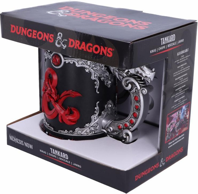 Kufel kolekcjonerski Nemesis Now Dungeons & Dragons - 15.5 cm (0801269140946) (955555912224019) - Outlet - obraz 6