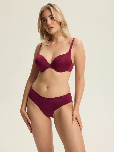 Бюстгальтер Push-up з кісточками Esotiq Conway 43895-49X 70B Бордовий (5903972675946) - зображення 3