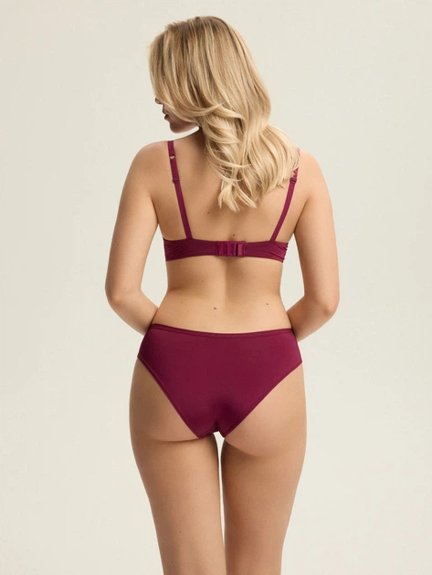 Бюстгальтер Push-up з кісточками Esotiq Conway 43895-49X 65D Бордовий (5903972676059) - зображення 4