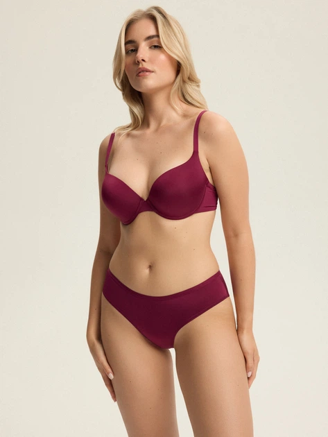 Бюстгальтер Push-up з кісточками Esotiq Conway 43895-49X 70C Бордовий (5903972676004) - зображення 5