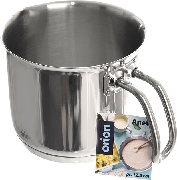 Garnek do mleka Orion Anett stalowy 1 l (8592381181949) - obraz 1