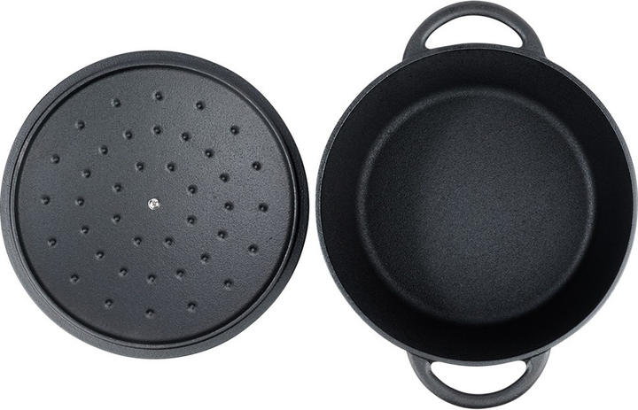 Каструля чавунна Vilde Cast Line з кришкою 5 л (5904316487850) - зображення 2