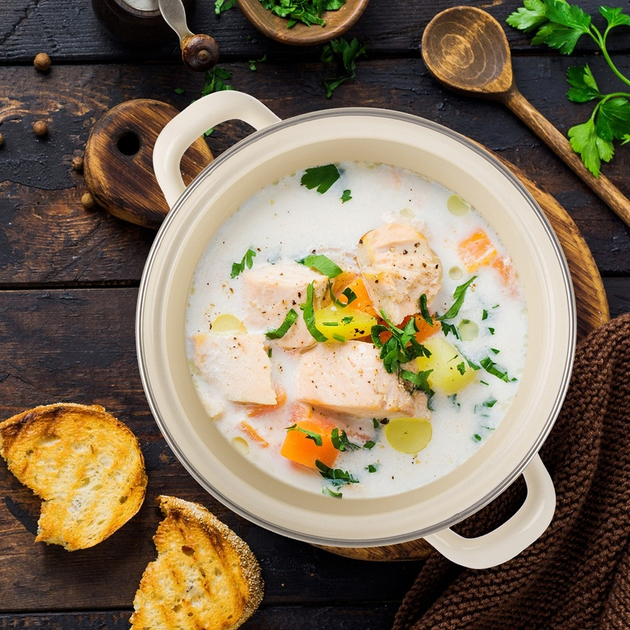 Каструля емальована Orion Tonca Кремова 1.4 л (8592381228378) - зображення 4