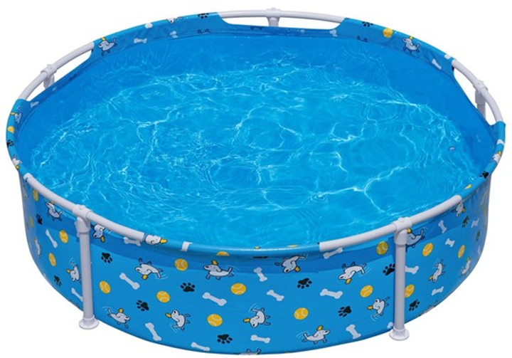 Basen stelażowy Bestway 7035077004 dla zwierząt domowych Fetching Fun 122 cm (6941607366028) - obraz 1