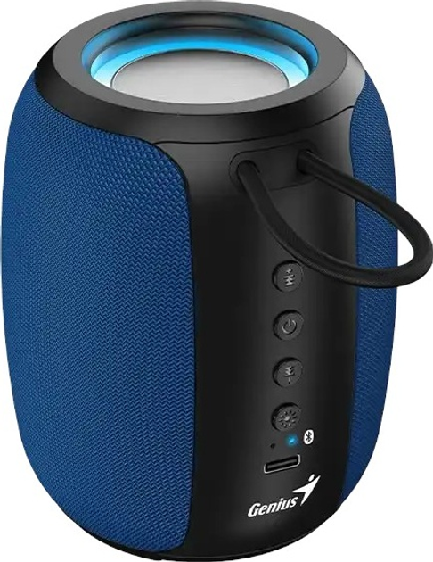 Портативна колонка Genius SP-915BT 5W RGB Blue (31730052402) - зображення 3