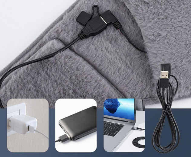 Пояс электрический для обогрева пояса и функцией грелки для рук от USB - изображение 6