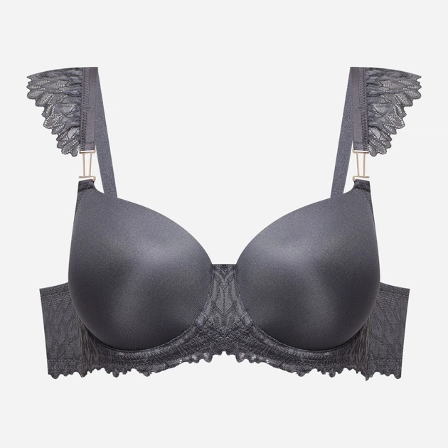 Бюстгальтер Push-up з кісточками Esotiq Ofiel 44215-90X 75G Сірий (5903972665916) - зображення 7