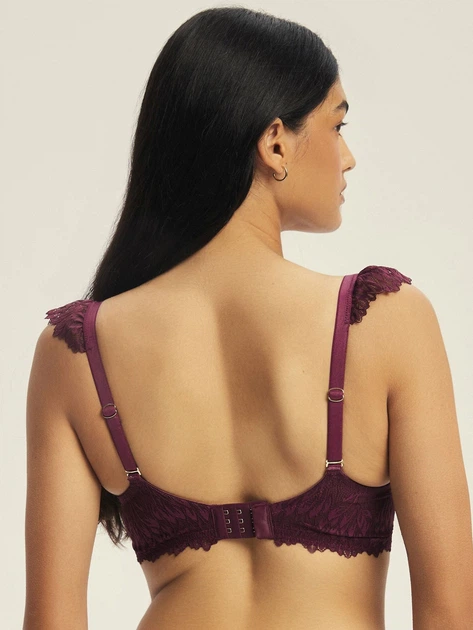 Бюстгальтер Push-up з кісточками Esotiq Ofiel 44215-93X 90C Бордовий (5903972665701) - зображення 2