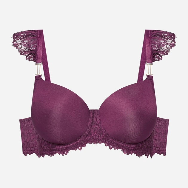 Бюстгальтер Push-up з кісточками Esotiq Ofiel 44215-93X 95C Бордовий (5903972665763) - зображення 6