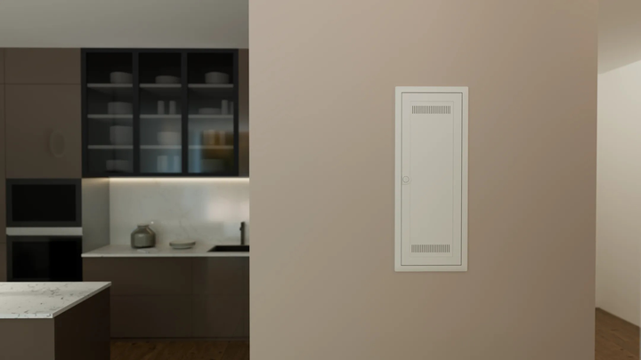 Rozdzielnica podtynkowa Hager Volta VU48AT 4 rzędy, 48 modułów, IP30 (3250616614925) - obraz 5