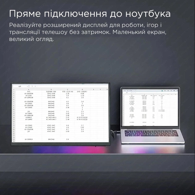 Монитор портативный Anmite A105W01 Black 10.5" 1920x1280 60 Гц - Фото 5 Монитор портативный Anmite A105W01 Black 10.5" 1920x1280 60 Гц - изображение 5
