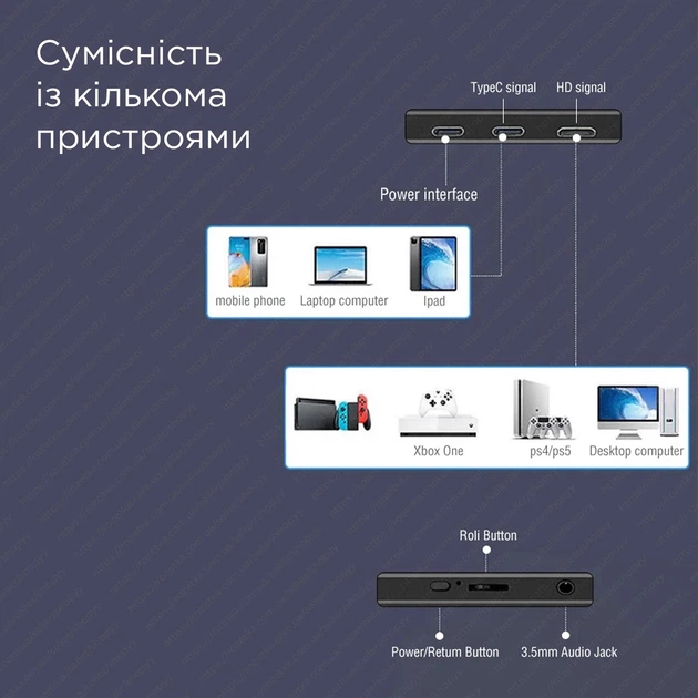 Монитор портативный Anmite 16" A160W03 - Фото 6 Монитор портативный Anmite 16" A160W03 - изображение 6