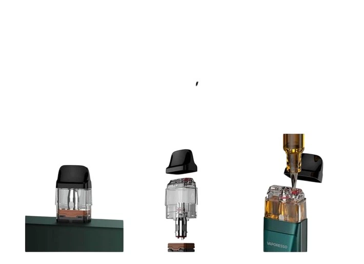Многоразовая Pod-система Vaporesso XROS PRO Black черная вапорессо х-рос про до 30 Вт вейп 1200 мАч бак 3 мл алюминиевый сплав и пластик - изображение 3