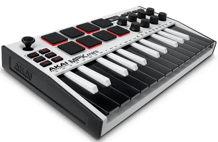 MIDI-клавиатура AKAI MPK Mini MK3 White - изображение 2