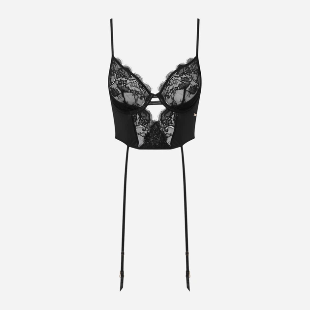 Biustonosz bustier damski Esotiq Weka 44126-99X L-XL Czarny (5903972664650) - Zdjęcie 8 Biustonosz bustier damski Esotiq Weka 44126-99X L-XL Czarny (5903972664650) - obraz 8