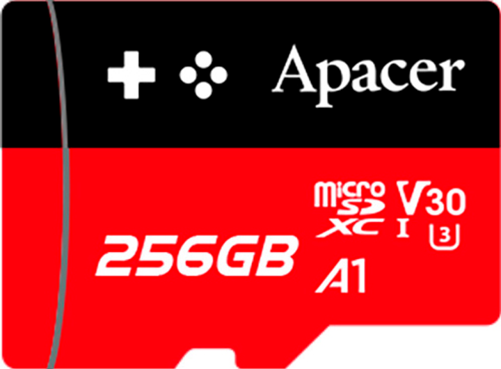 Karta pamięci Apacer microSDXC 256GB UHS-I U3 (AP256GMCSX10U7-RAGC) - obraz 2