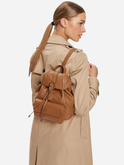 Plecak damski skórzany 20l Furla WB01084BX2045RY0001007 Brandy (8050597483771) - obraz 2
