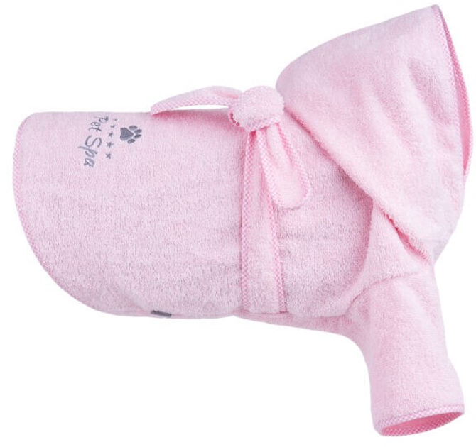 Халат для cобак Amiplay 50 см Рожевий (5907563273474) - зображення 1