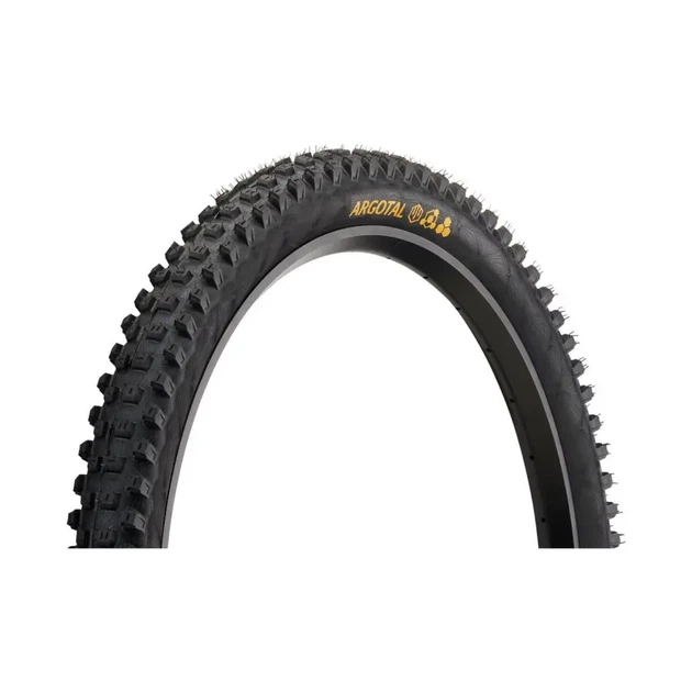 Велосипедная покрышка 29 дюймов бескамерная складная Continental Argotal Downhill SuperSoft черная 2.40 (101953) - изображение 3
